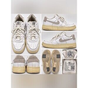 Nike Air Force 1 Pixel SE White Zebra Women’s 9.5 DH9632-100 Well Worn